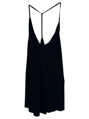 lululemon athletica modal, silk yoga tank top in black
